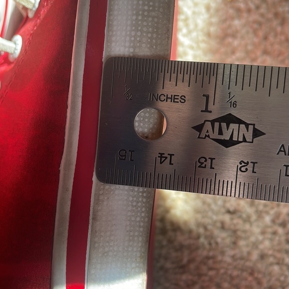 Sperry SeaCoast Logo Red Boat shoe. - Picture 3 of 12